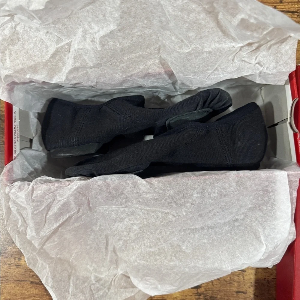🖤 Capezio Canvas Jazz Shoes Youth 3W Black – Dance, Ballet, Theater 💃🏻